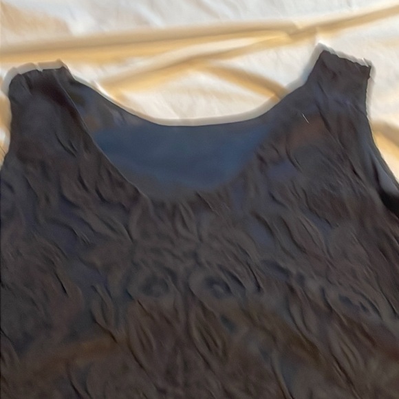 Xhilaration Black Lace Overlay Tank Dress - Picture 4 of 8